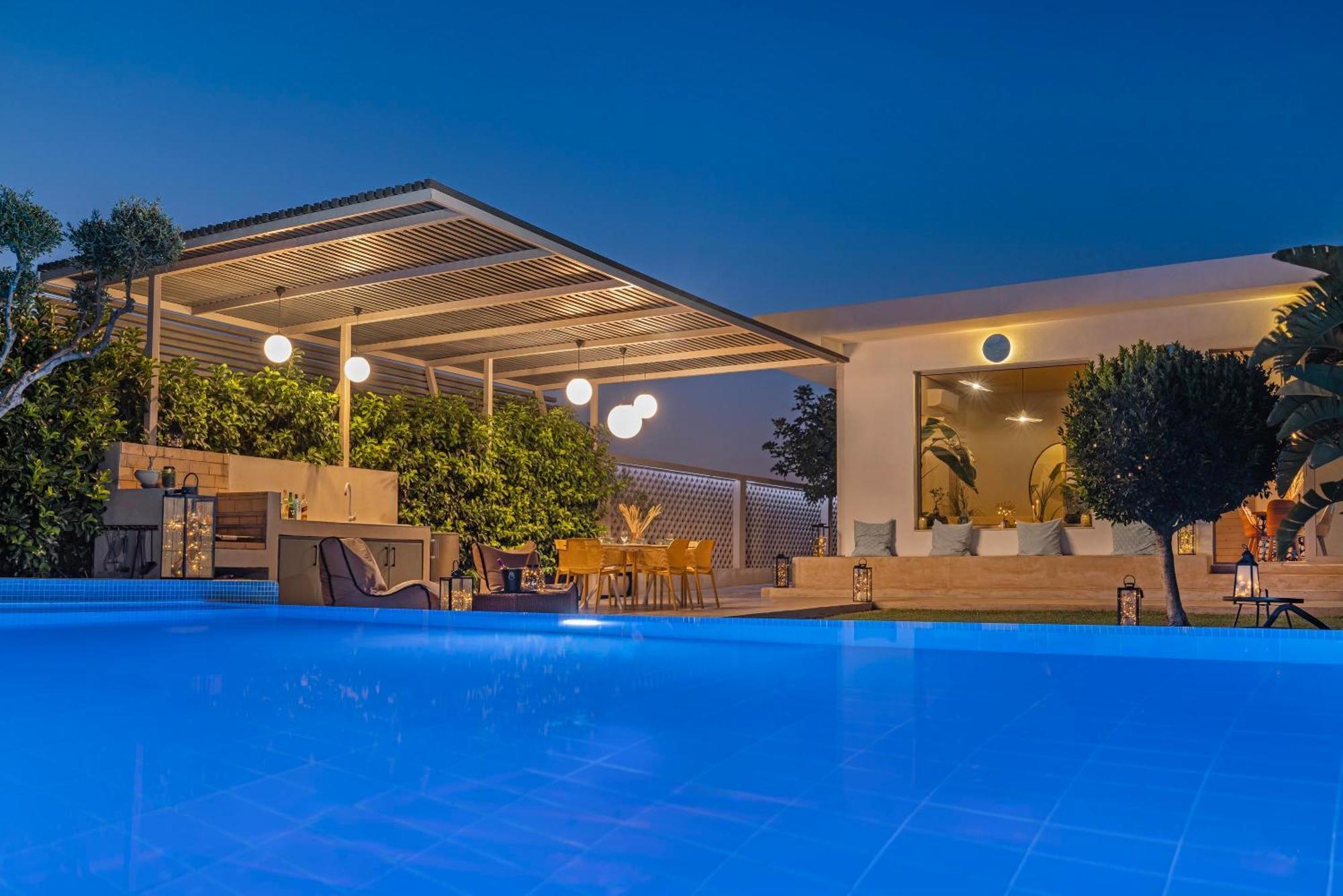 Gaia Blue Villa Kolymbia Exteriér fotografie
