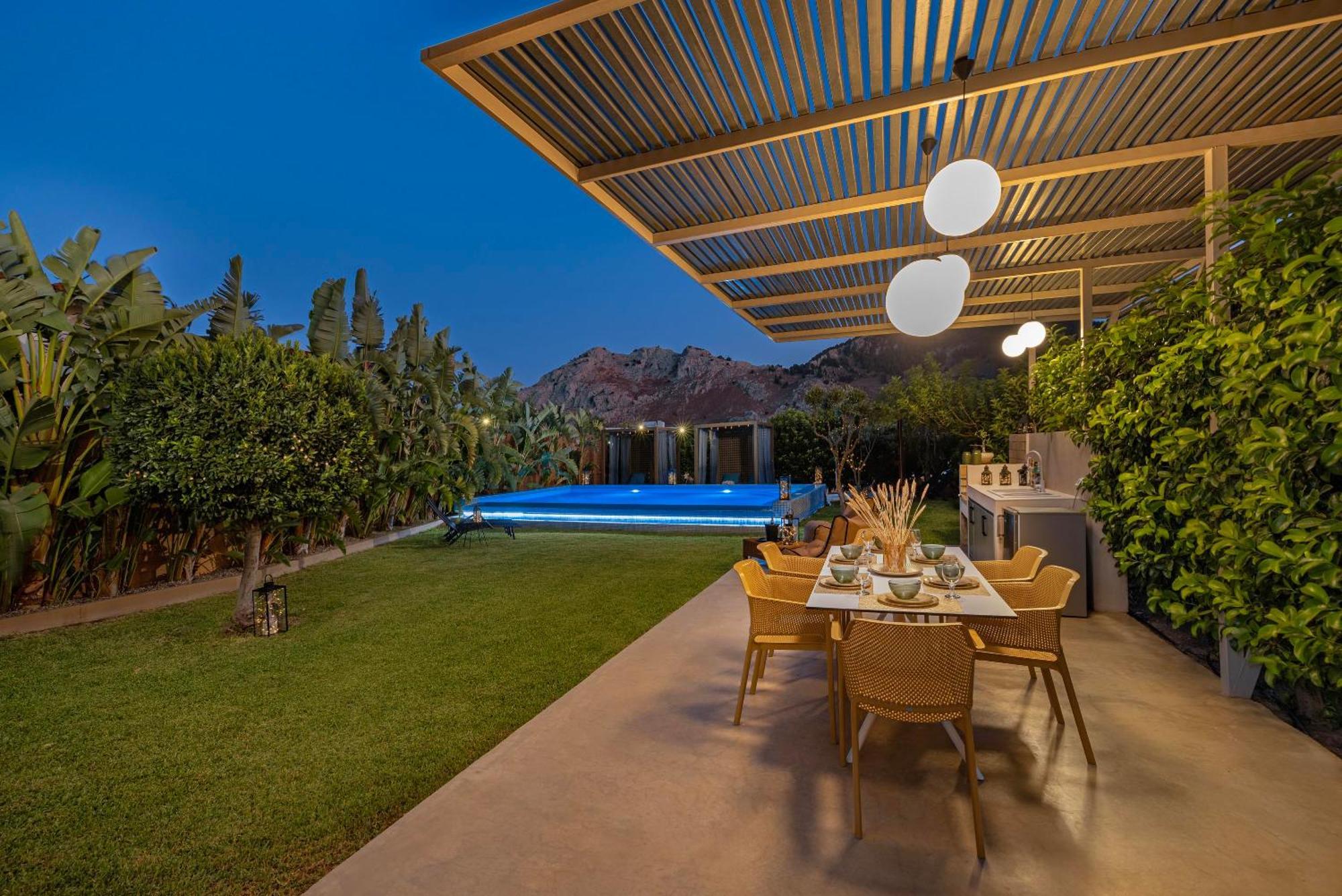 Gaia Blue Villa Kolymbia Exteriér fotografie