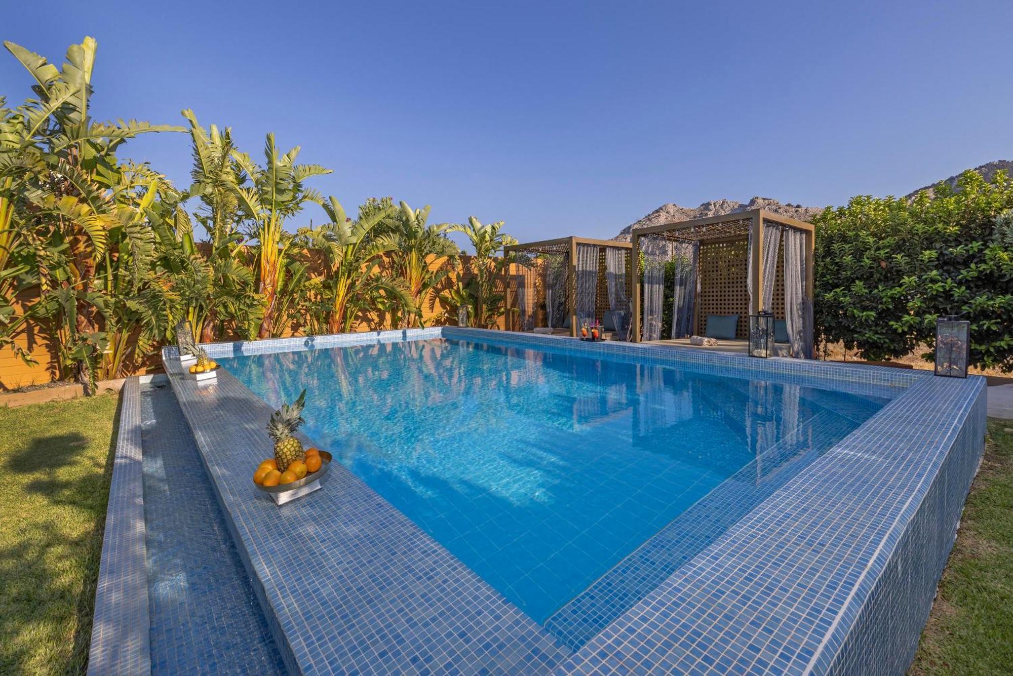 Gaia Blue Villa Kolymbia Exteriér fotografie