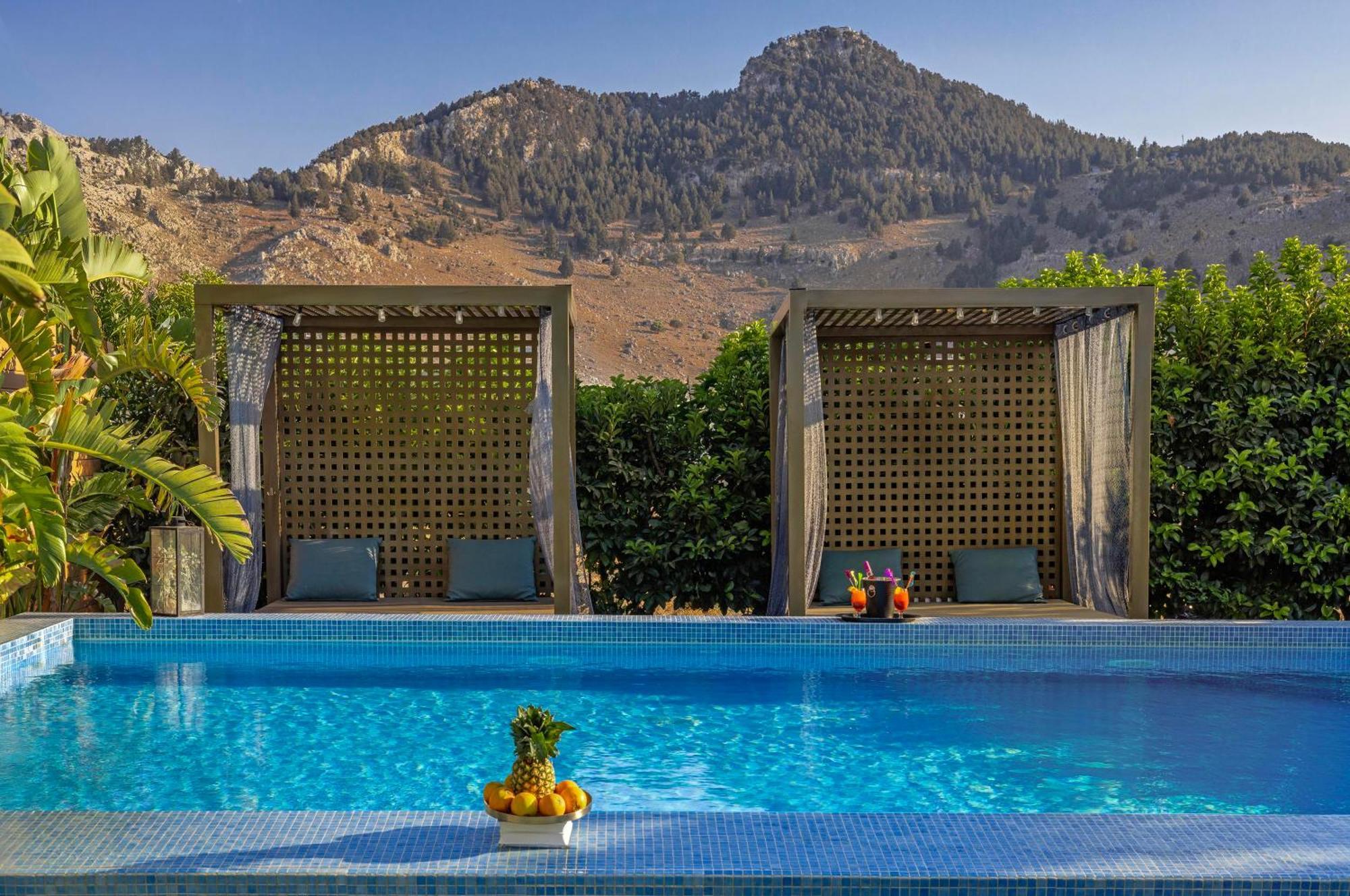 Gaia Blue Villa Kolymbia Exteriér fotografie
